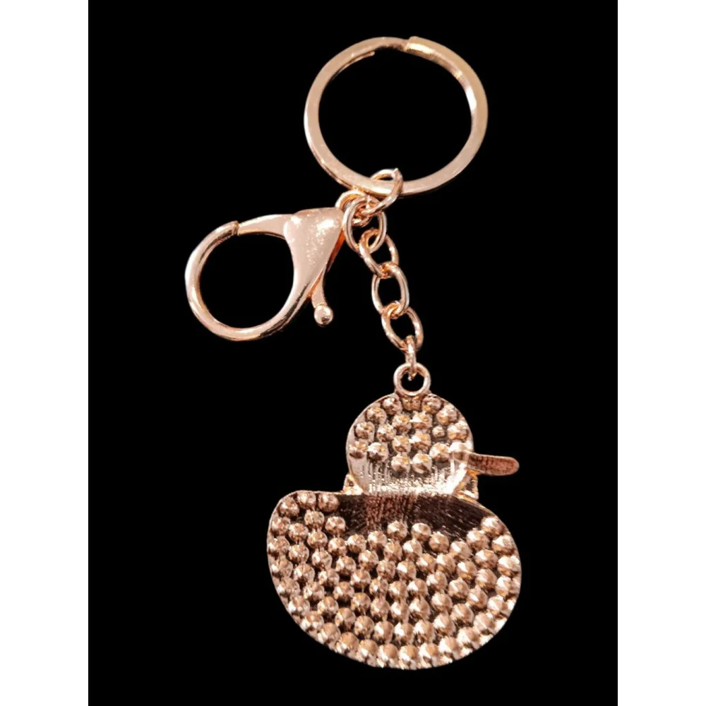 Duck your Favorite Valentine! Cute Yellow Ducky Keychain Purse Backpack Charm!